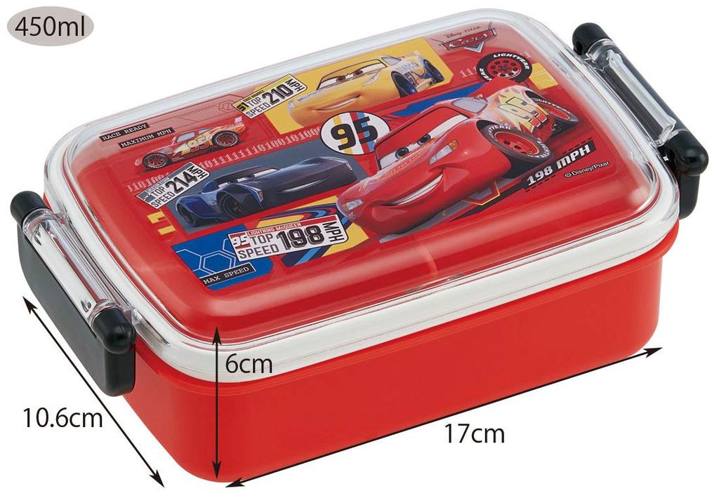 Skater Children's Lunch Box, Cars 20, Disney, 450ml, RBF3AN