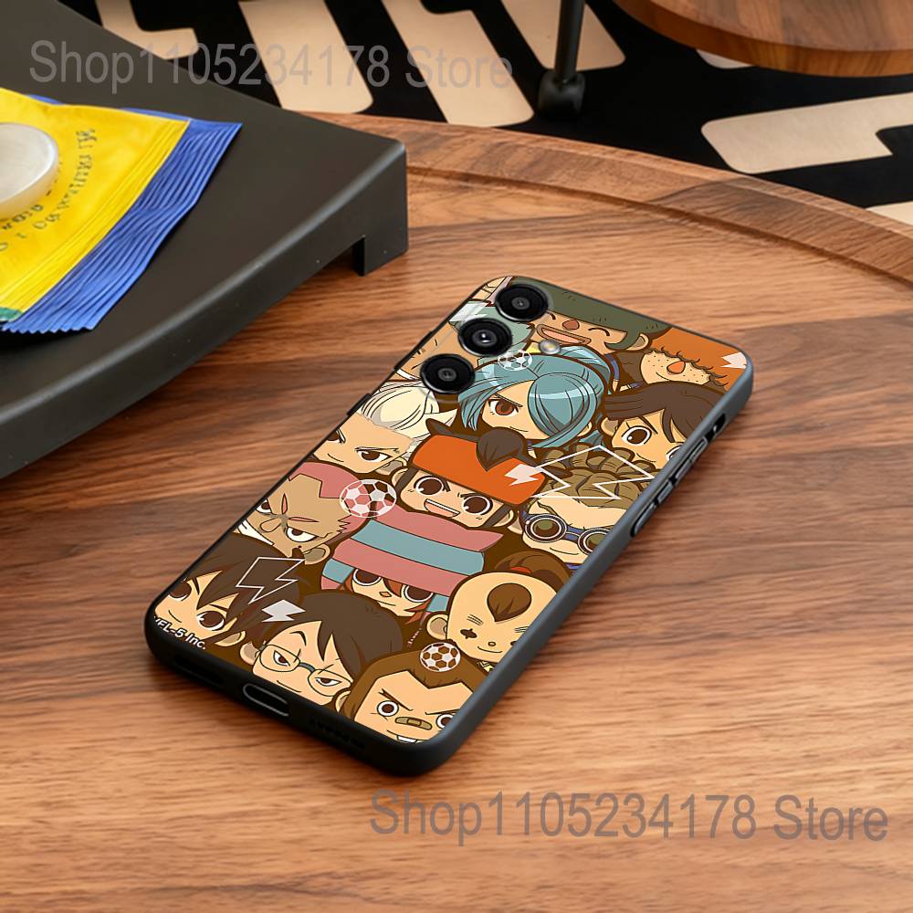 I-Inazumas Aniem E-Eleven Phone Case for Samsung S24 S22 S25 Ultra S9 S20 FE S23 Plus S10 S21 Shockproof Funda Cover Samsung S25