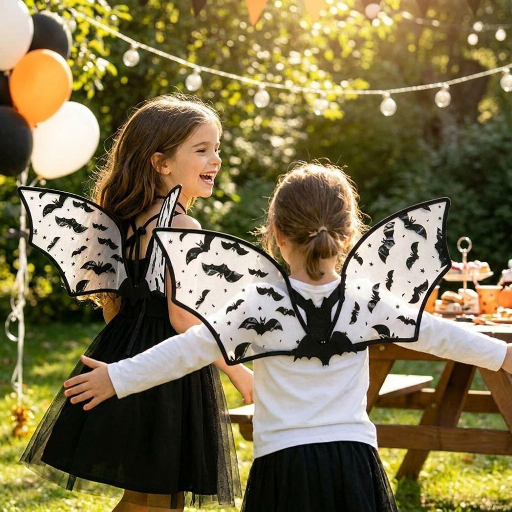 Folding Fairy Butterfly Wings Gothic Dark Style Costume Wings Festival Gift Kids Elf Wing Dress Up