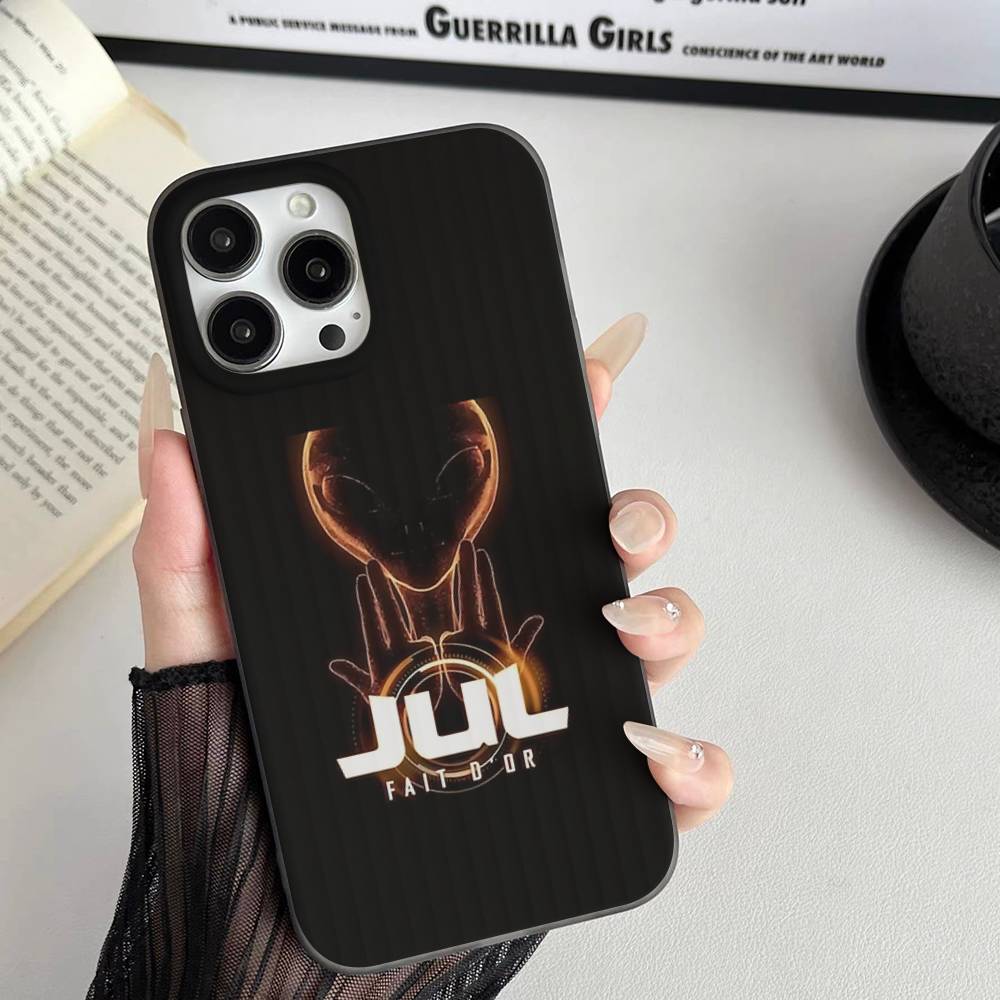 JuL C'est Pas Des Lol Phone Case Corrugated Pattern Phone Case For IPhone 17 Air 16 15 14 13 12 11 Plus Pro Shockprooof Cover