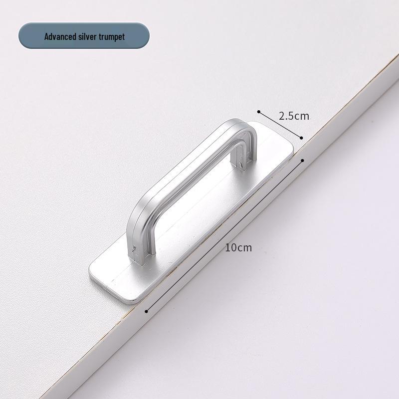 Schiebetür- und Fenstergriff ohne Bohren für Kleiderschränke, Schubladen und Schränke - Einfaches Aufputzdesign