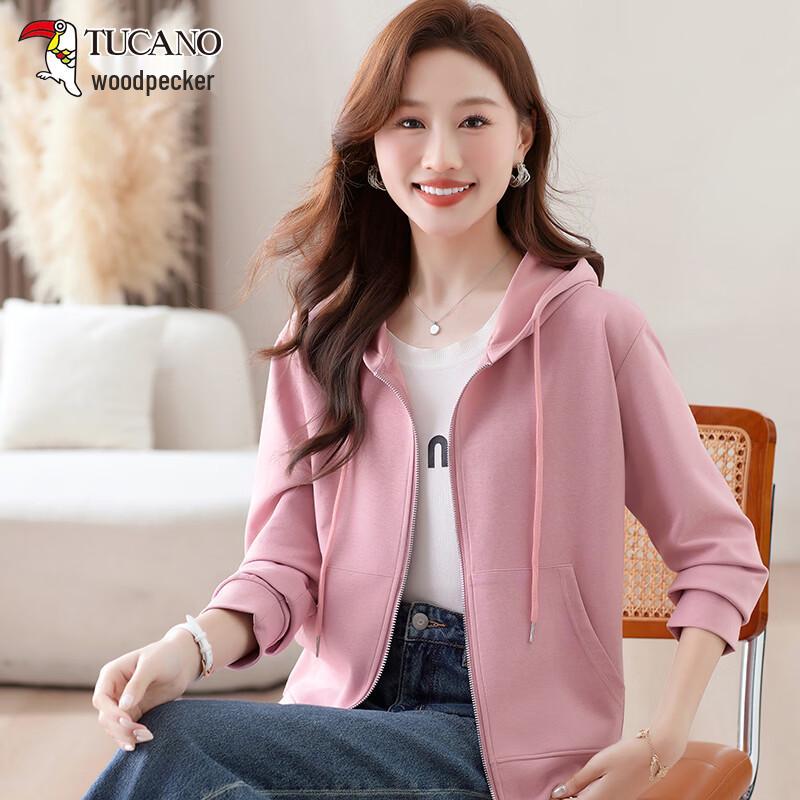 

TUCANO Casual Hooded Zip-Up Sweatshirt M