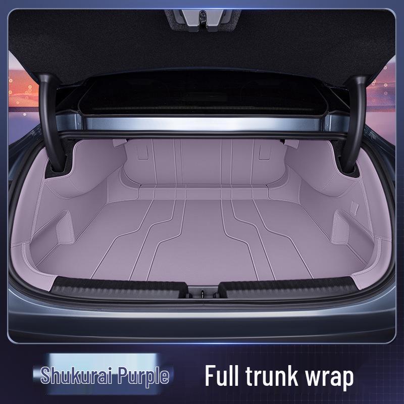 Deep Blue L06 Full Coverage Trunk Mat for 26 New Model Cars - Interior Accessories