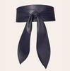Wide Belt Waist Cincher with Decorative Waist Cincher and Bow Tie, New Soft and Versatile Super Long Ribbon