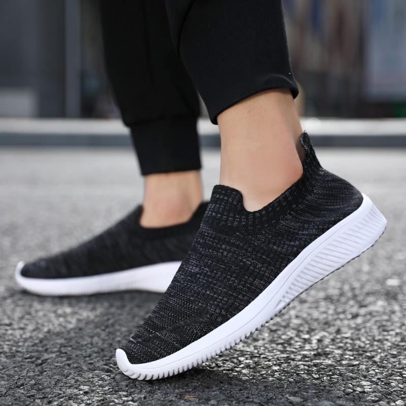 Мужские модные модные кроссовки большого размера 39-46 с дышащей супермягкой подошвой 46 — фото 10