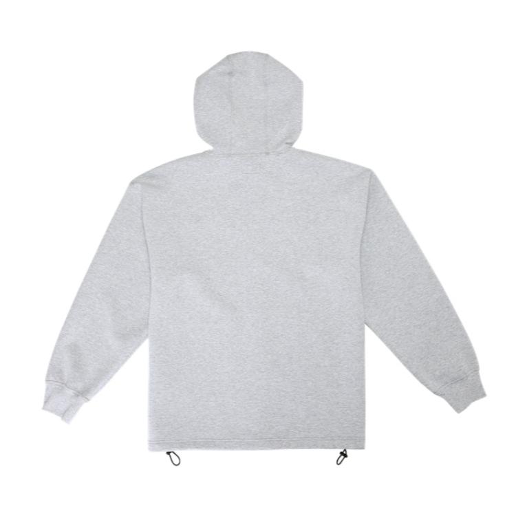 Converse Sweatshirts Men's Gray Hooded Moderate MCH604-GHG