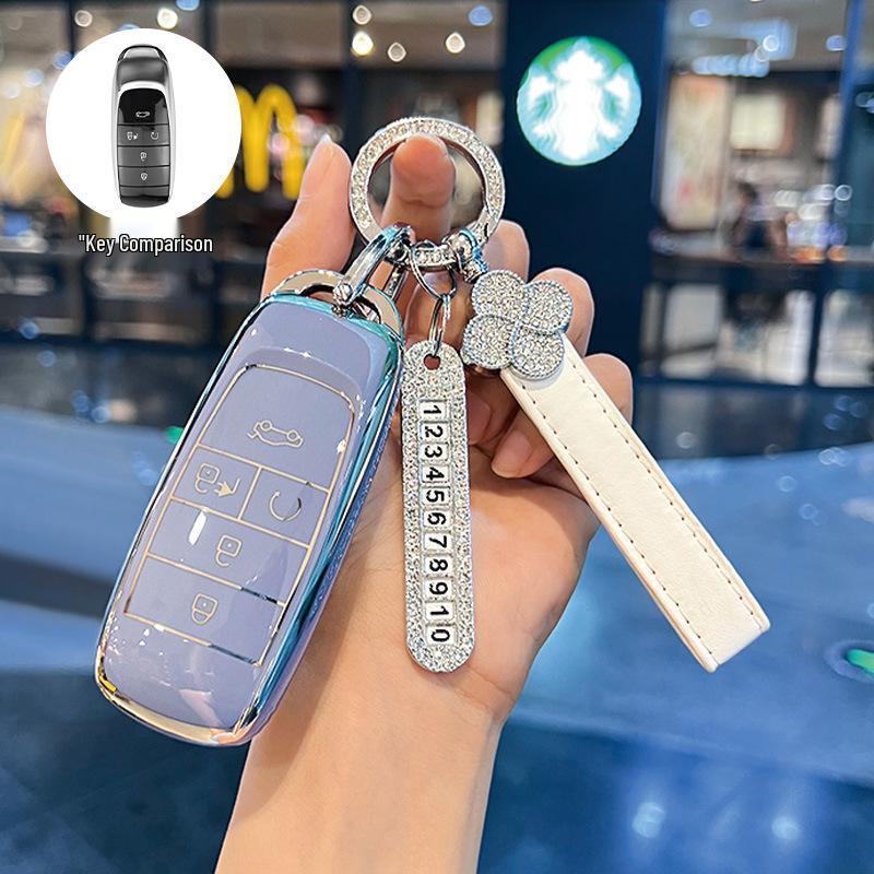 Key Case for GAC AION Y/S/Xuan 580/Mei 630 LX PLUS V Buckle Shell