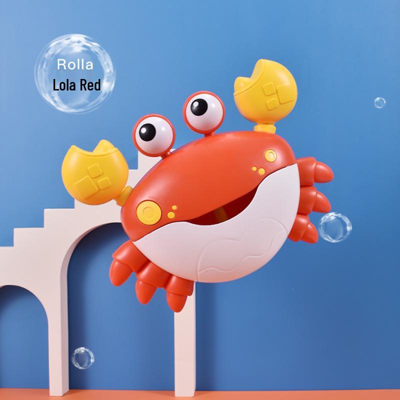 Crab Bubble Machine Baby Bath Toy for Boys and Girls