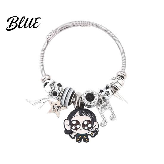Stretch Fit Bracelet Korean Pop DIY Anime Inspired Adjustable Trendy