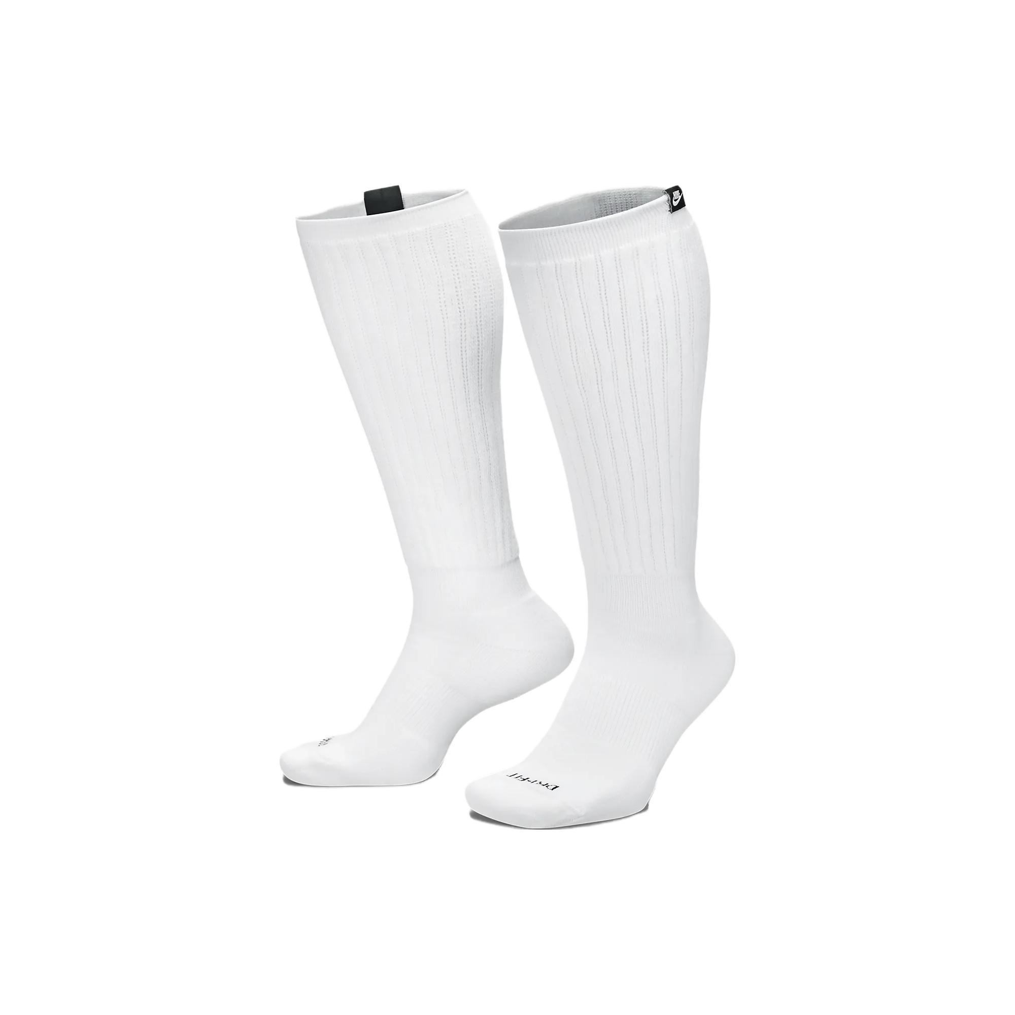 Nike Eevryday Plus Comfortable mid-calf sports socks White Men s FN7406-100 L
