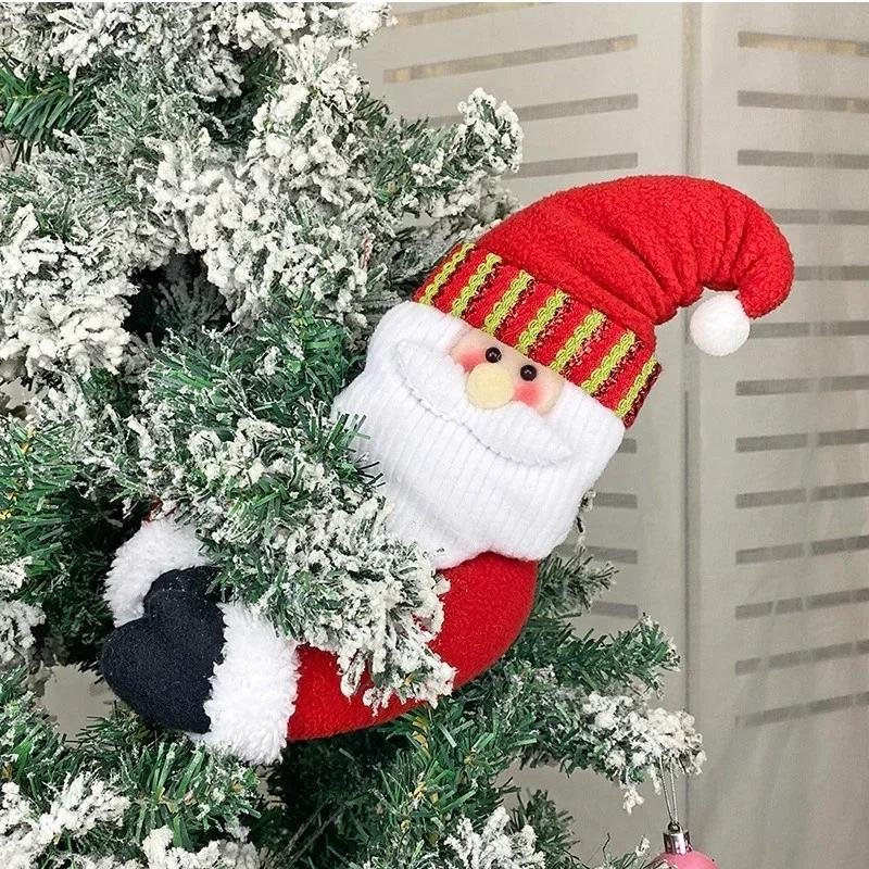 Christmas Curtain Buckle Window Decoration Cartoon Doll Curtain Buckle Cute Accessories Supplies Creative Home Decoration Items