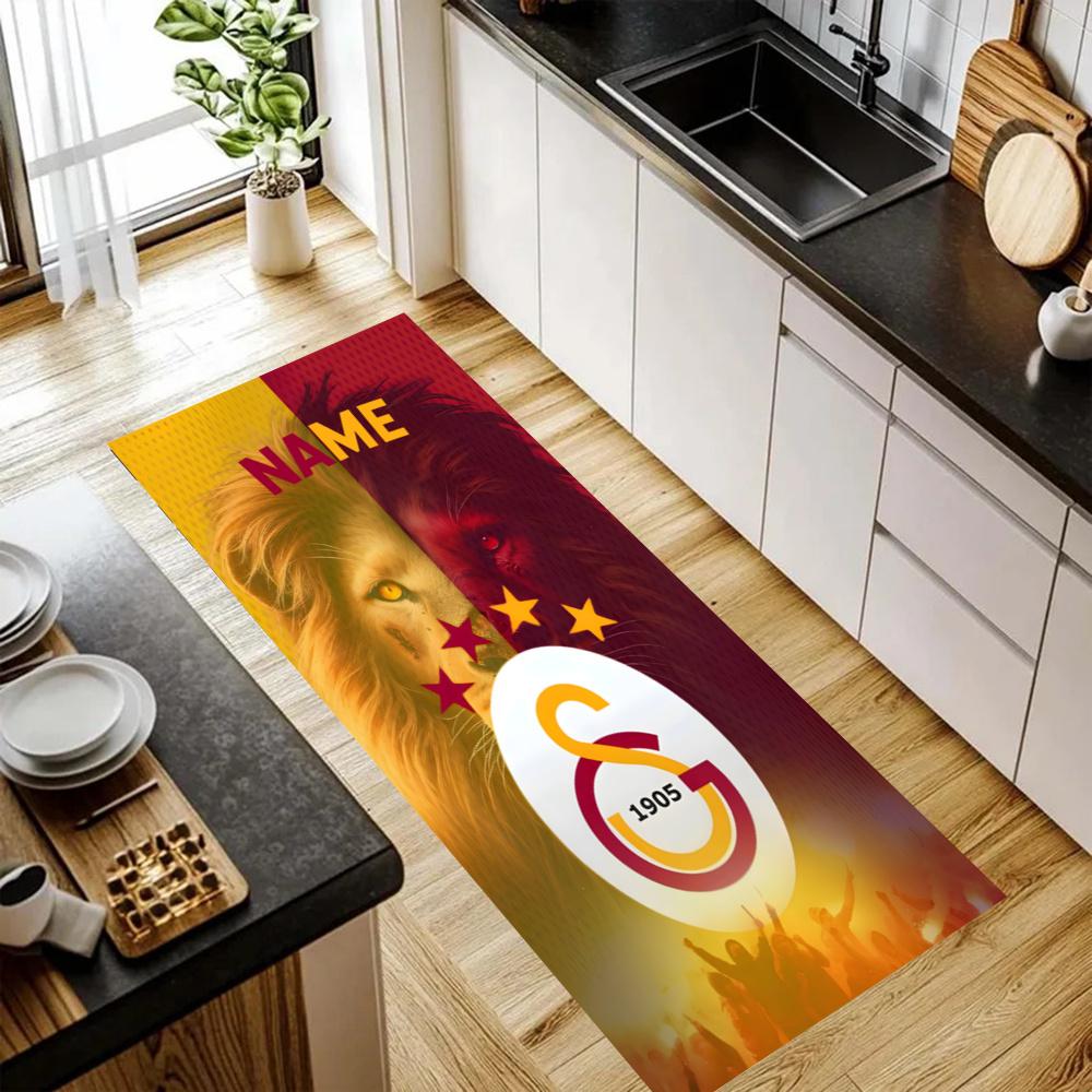 Galatasaray Pride Loyalty Customize Your Name Kitchen Rug Runner Rug Laundry Mat Hallway Entryway The Best Gift Choice