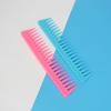 1pcs Resin Wide Tooth Curly Hair Salon Hairdressing Comb Hairbrush