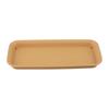 Heavy Duty Resin Saucer for Potted Plants Rectangle Design Ensures Effective Water Collection and Floor Protection