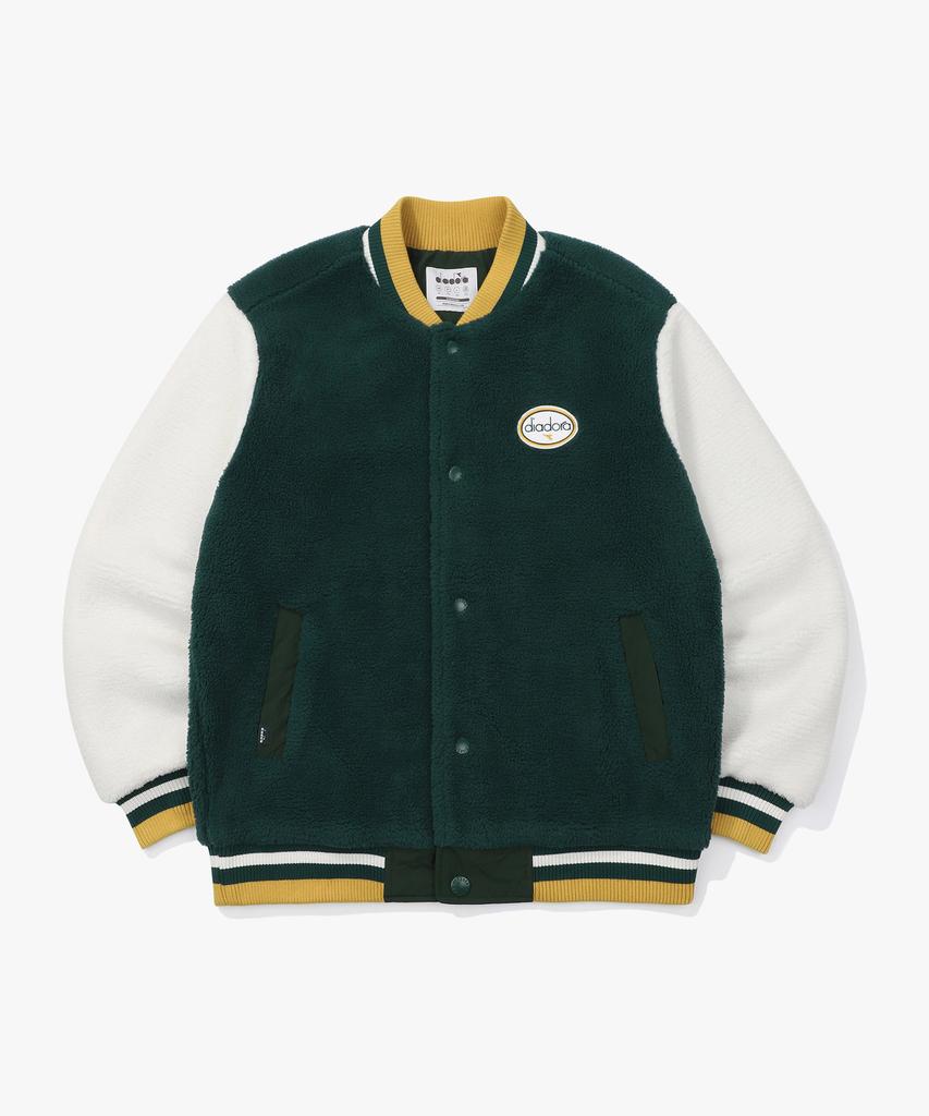 Diadora Athletica Fleece Jacket Green