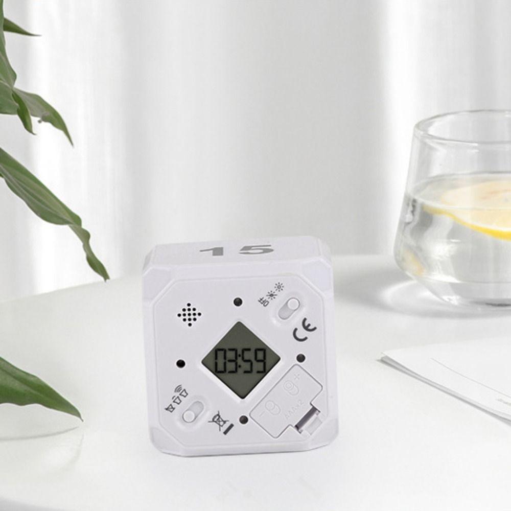 Gravity Sensor Cooking Countdown Timer LED Display Kitchen Electronic Timer  Fitness