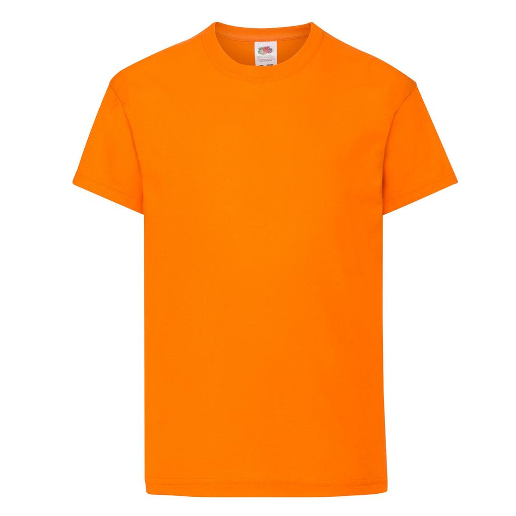 FRUIT OF THE LOOM Childrens/Kids Original T-Shirt