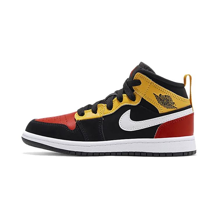 New Jordan 1 Mid SE PS Amarillo Team Orange BQ6932-087