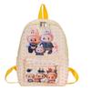 Adorable Kids Backpack Cute Cartoon Design Lightweight Nylon School Bag For Boys And Girls