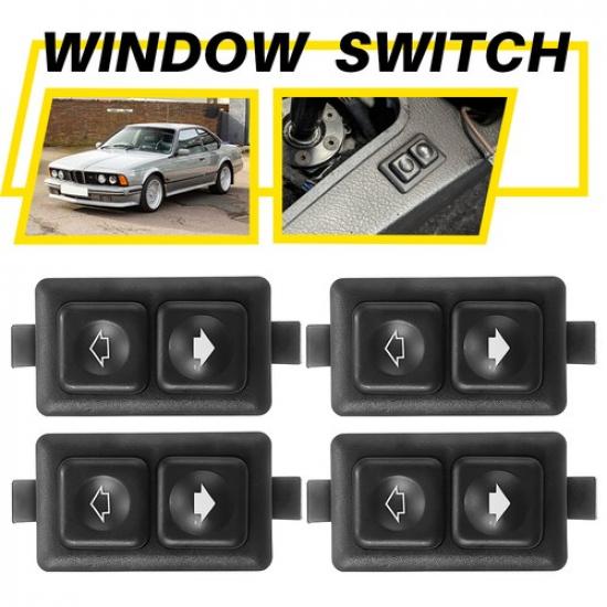 4X For BMW 3 Series 1982-1992 E30 M3 M5 Illuminated Window Switch Replacement I