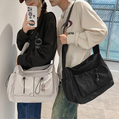 1pcs Unisex Shoulder Crossbody Bag Large Men Nyl Messenger Bags for Student Book Bags Women Handbag Satchels