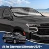 Foldable Windshield Sunshade Sun Visor Heat UV For Suburban Tahoe YUKON +