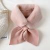 Thickened Warm Wide Noble Thermal Scarf Women Autumn Winter Imitation Rabbit Fur Scarf