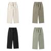 Ice Silk Mens Casual Pants With Elastic Waist For Summer Youth Fashion