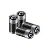 For Volvo ew1For Volvo R Rdesign XC40 C70 V60 V90 AWD T6 D8 T8 4Pcs Carbon Fiber Car Wheel Tire Valve Stem Air Cap Auto Accessories Valve Cap