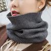 Coldproof Winter Neckerchief Warm Thicken Knit Scarf Women Unisex Knitted Ring Scarf