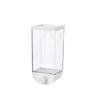 1.5L Wall Mounted Separate Rice Bucket Kitchen Cereal Dispenser Transparent Grain Jar Food Storage Box Container Sealed Tanks