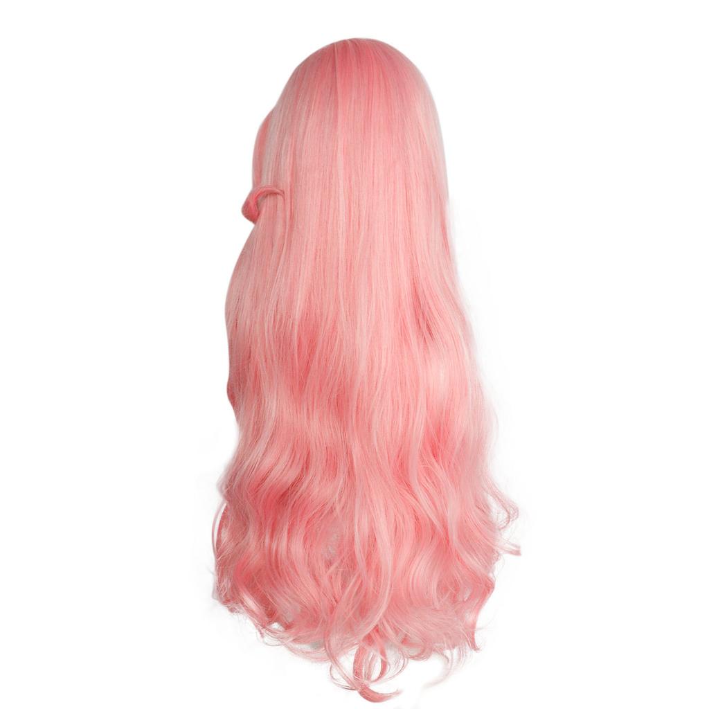 Pink fringe long curly hair synthetic wig-For Little Pony character Fluttershy cosplay wig animation reality wig