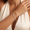 NEW BOHO FLOWER ZIRCON DANGLE DAINTY YOUTH BRACELET Dazan INS Stainless Steel 18K PVD Gold Plated HOT SELLING LADY JEWELRY GIFT