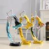 European Style Resine Lady Figurine Handcrafted Home Decor, Elegant Wedding Gift & Living Room Art Piece