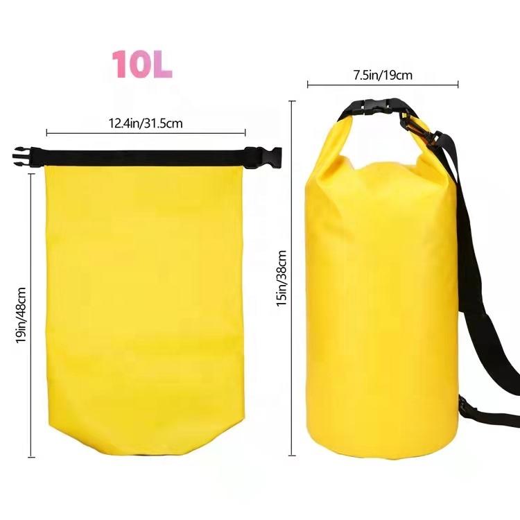 Factory Price Custom IPX6 Waterproof Outdoor Durable and Strong Storage 10l Dry Bags