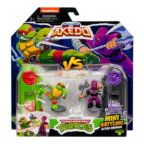 AKEDO TMNT S3 Versus Pk Raphael Vs Foot Soldier