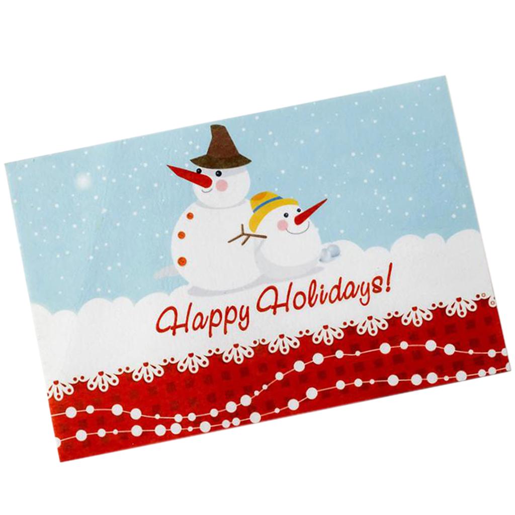 Christmas Placemat Cup and Mat Set Home Decoration Various Waterproof