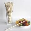 25Pcs/Bag Happy New Year Drinking Paper Straws Heart Foil Disposable Paper Staw Happy Birthday