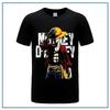 2026 New One Piece Men and Women's Oversized T-shirt Anime Cartoon Tee Pure Cotton Comfortable Short Sleeves Parent-child Out...