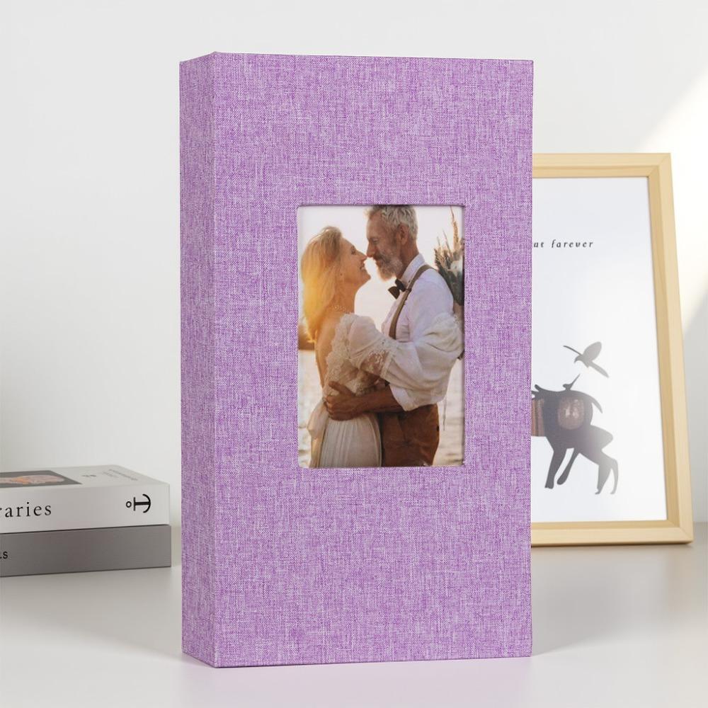 Innstikk 4R6 Linfotoalbum Minne Familiealbum Kreativt Minne Scrapbook Bryllup