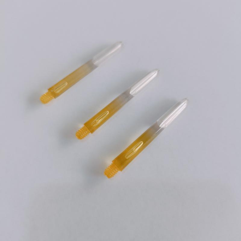 3Pcs 2Ba Thread Plastic Nylon Soft Tip Darts Shafts Color Transparent Gradient Darts Stems Diy Dart Accessories