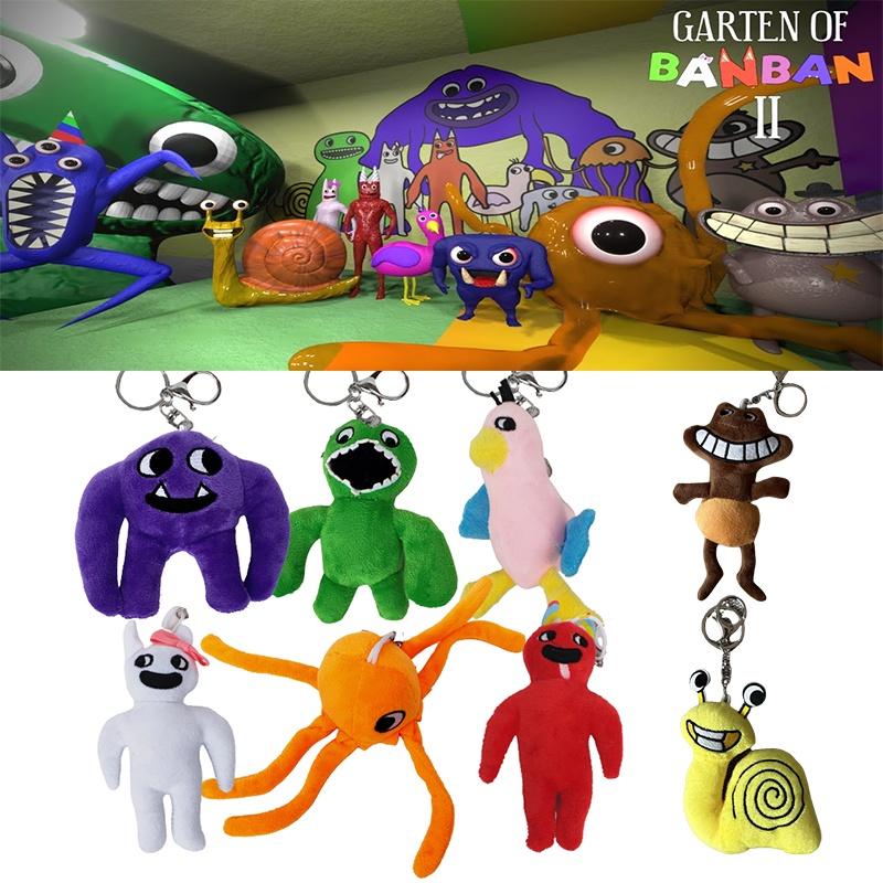 Garten Of Banban Plush Keychain With Short Pile Soft Stuffed Toy For Kids And Bag Decor