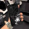 Case for Samsung Galaxy A56 A55 A25 A26 A21s A35 A52 A54 A73 A32 A22 A36 A24 Phone Cover Sanrio Cool Kuromi