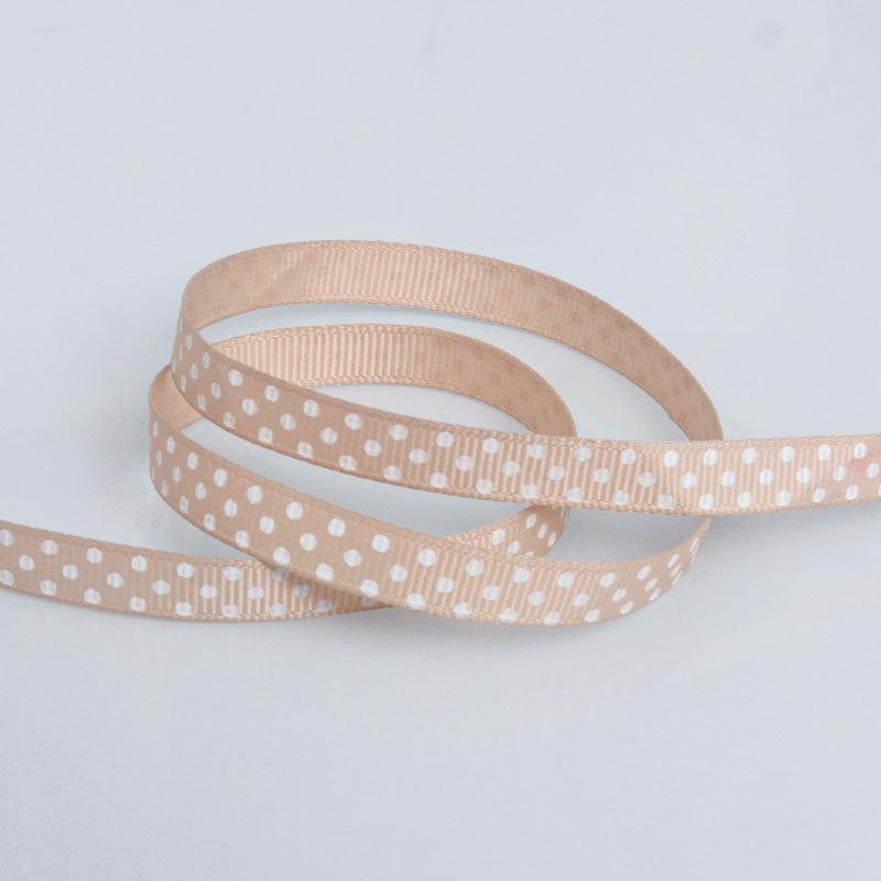Dot Ribbon Colorful Ribbon Polka Threaded Ribbon Head Hair Accessories Hair Clip Bow Material Dot Ribbon Elegant Home Decorating Activity Supplies