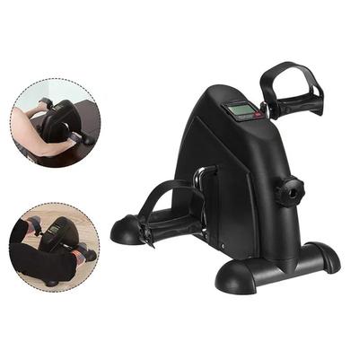 Mini Cyclette Bici Statica Esercitatore a Pedali Sotto Scrivania Resistenza Magnetica Regolabile Allenatore Braccia Gambe Display LCD Palestra Domestica