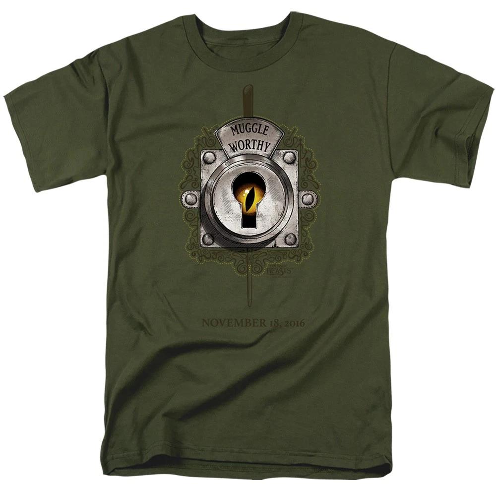 Fantastic Beasts - Muggle Worthy -  Unisex Short Sleeve Children s T-shirt - Green 100