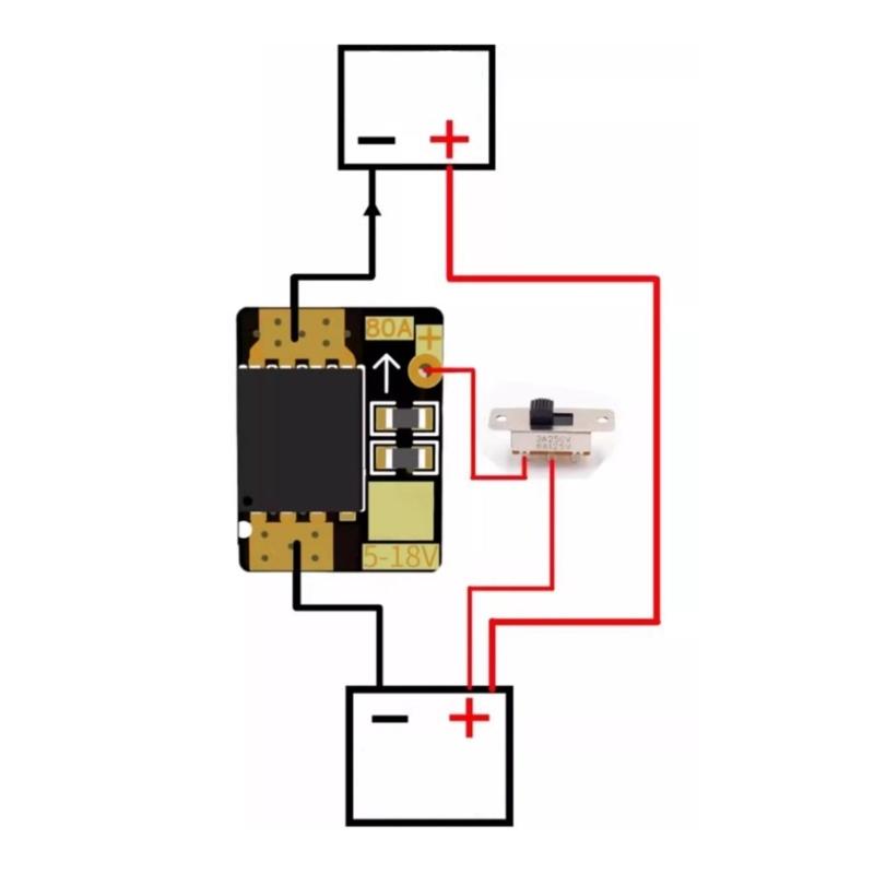 40A 80A 200A 300A Field Effect Tube PWM Regulation Electronic Switcher Control Board MOS Switcher Drive Module