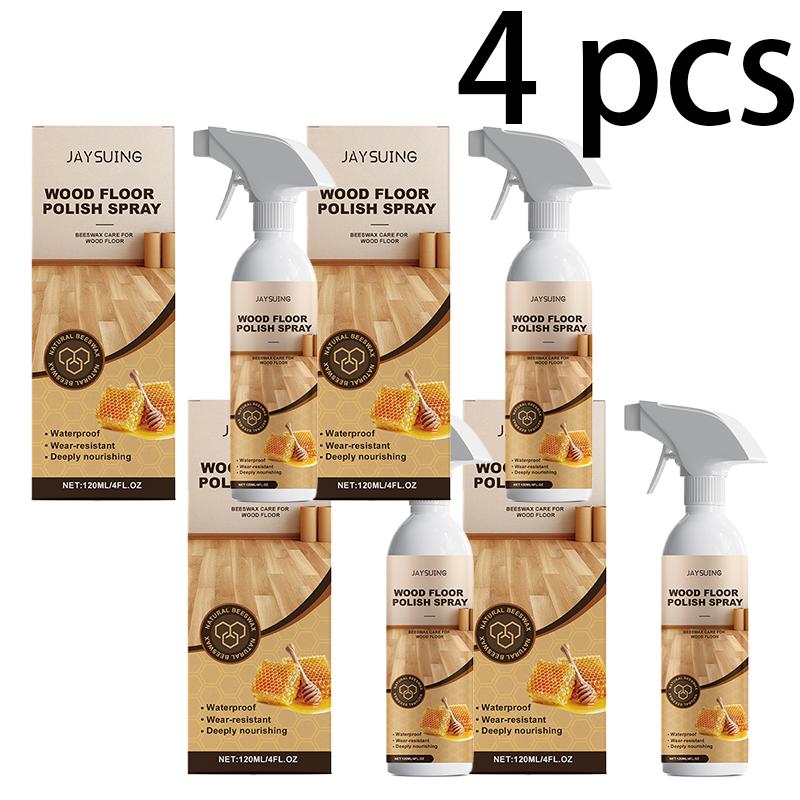 Voskový ošetřující sprej na dřevěné podlahy Čištění a leštění dřevěných podlah Péče Renovace škrábanců