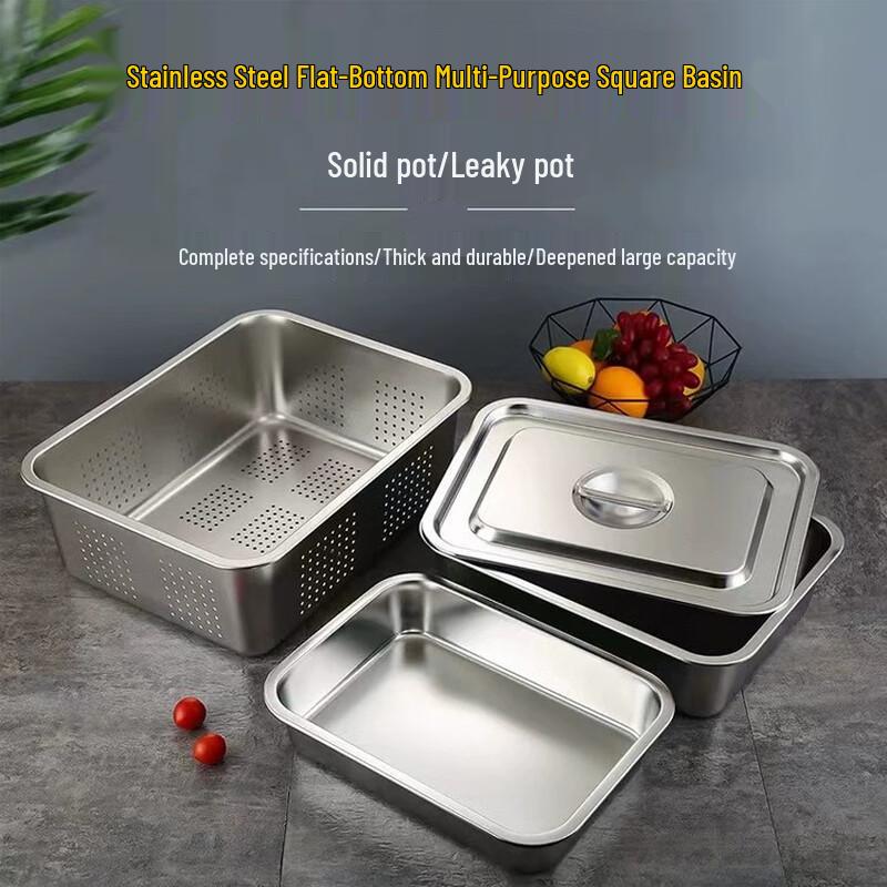 Thickened Stainless Steel Buffet Steaming Tray