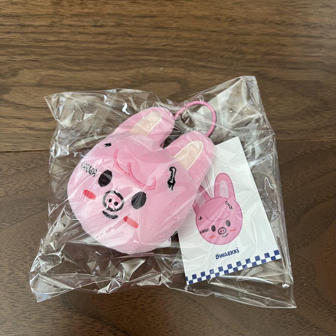 

[Б/У] straykids KARMA Pop-Up SKZOO Именной бейдж Чанбин